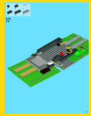 LEGO 31012 instructions page 21 – build guide