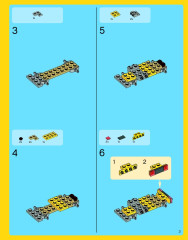 LEGO 31012 instructions page 3 – build guide