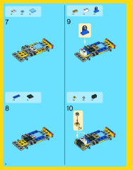 LEGO 31012 instructions page 4 – build guide