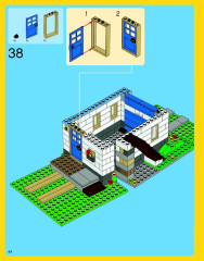 LEGO 31012 instructions page 44 – build guide