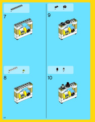 LEGO 31012 instructions page 54 – build guide