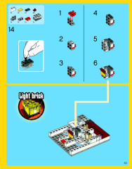 LEGO 31012 instructions page 63 – build guide
