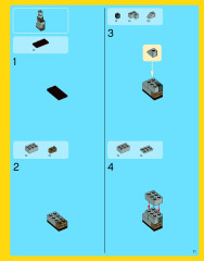 LEGO 31012 instructions page 71 – build guide