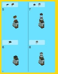 LEGO 31012 instructions page 72 – build guide