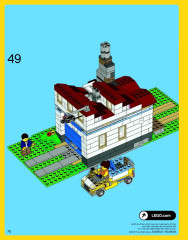 LEGO 31012 instructions page 76 – build guide