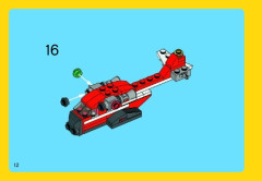 LEGO 31013 instructions page 12 – build guide