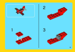 LEGO 31013 instructions page 15 – build guide