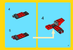 LEGO 31013 instructions page 17 – build guide