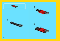 LEGO 31013 instructions page 18 – build guide