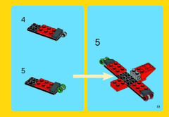 LEGO 31013 instructions page 19 – build guide