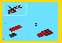 LEGO 31013 instructions page 2 – build guide