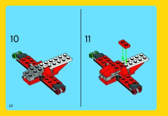 LEGO 31013 instructions page 22 – build guide