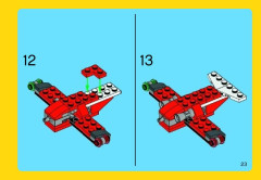 LEGO 31013 instructions page 23 – build guide