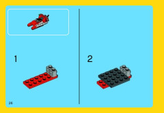 LEGO 31013 instructions page 26 – build guide