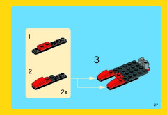 LEGO 31013 instructions page 27 – build guide