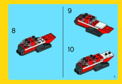 LEGO 31013 instructions page 5 – build guide