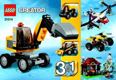 LEGO 31014 instructions page 1 – build guide