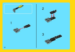 LEGO 31014 instructions page 12 – build guide