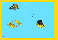 LEGO 31014 instructions page 2 – build guide