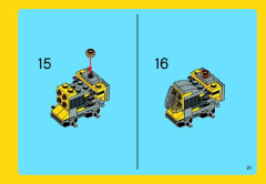 LEGO 31014 instructions page 21 – build guide