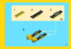 LEGO 31014 instructions page 23 – build guide