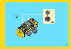 LEGO 31014 instructions page 25 – build guide