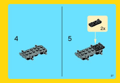 LEGO 31014 instructions page 27 – build guide