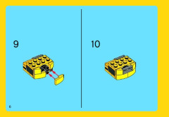 LEGO 31014 instructions page 6 – build guide