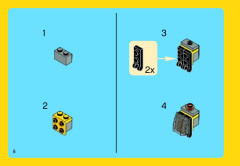 LEGO 31014 instructions page 8 – build guide