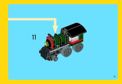 LEGO 31015 instructions page 11 – build guide