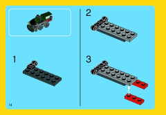 LEGO 31015 instructions page 14 – build guide