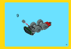 LEGO 31015 instructions page 19 – build guide