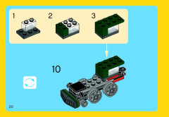 LEGO 31015 instructions page 20 – build guide