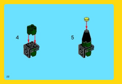 LEGO 31015 instructions page 22 – build guide