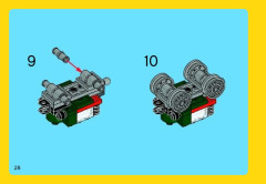 LEGO 31015 instructions page 28 – build guide