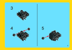 LEGO 31015 instructions page 3 – build guide