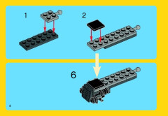 LEGO 31015 instructions page 4 – build guide