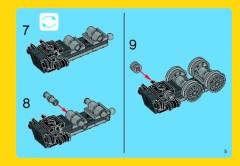 LEGO 31015 instructions page 5 – build guide