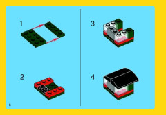 LEGO 31015 instructions page 6 – build guide