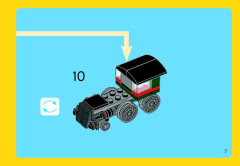 LEGO 31015 instructions page 7 – build guide