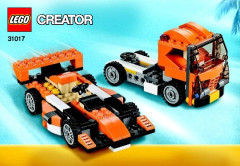 LEGO 31017 instructions page 1 – build guide