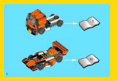 LEGO 31017 instructions page 2 – build guide