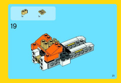LEGO 31017 instructions page 21 – build guide