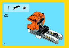 LEGO 31017 instructions page 28 – build guide