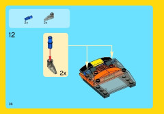 LEGO 31017 instructions page 36 – build guide