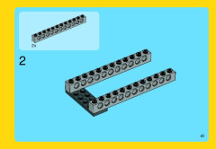 LEGO 31017 instructions page 41 – build guide