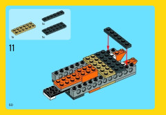 LEGO 31017 instructions page 50 – build guide