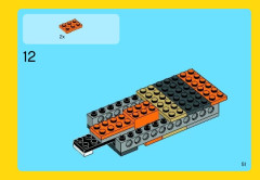 LEGO 31017 instructions page 51 – build guide