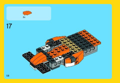 LEGO 31017 instructions page 58 – build guide