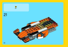 LEGO 31017 instructions page 62 – build guide